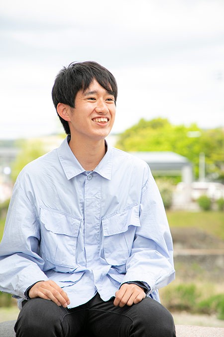 京都大学を目指した代々木ゼミナールでの1年を振り返る村居賢介さん ※撮影時のみマスクを外しています