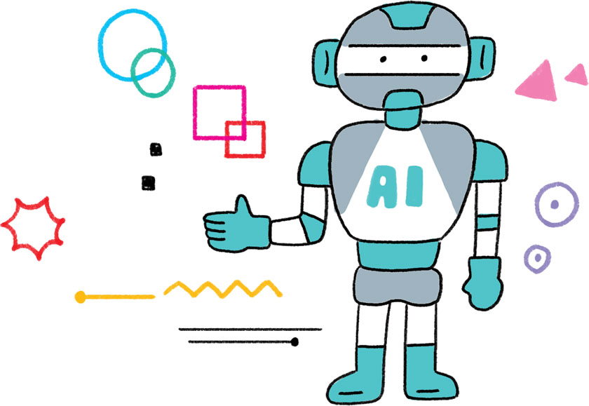 aiのロボットイメージ