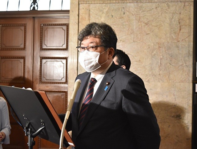 【文中写真】萩生田文科相