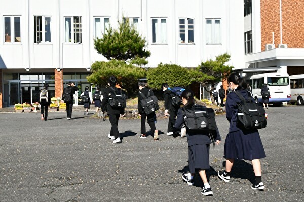 【文中写真】学校再開