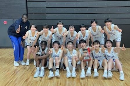 【八雲学園】高校女子バスケットボール部　関東新人大会優勝！